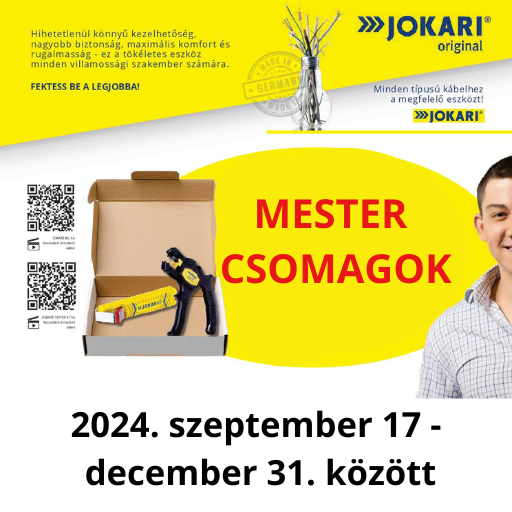 JOKARI - Mester csomagok akciója 2024.09.17 - 2024.12.31.